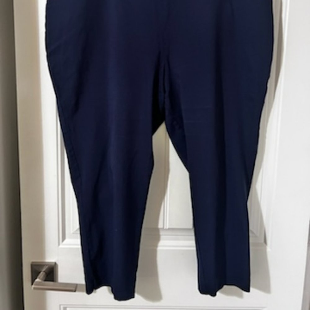 50% Off! 3 Days Only! GUC - Avenue Navy Capri Pants - Sz 26/28w!!